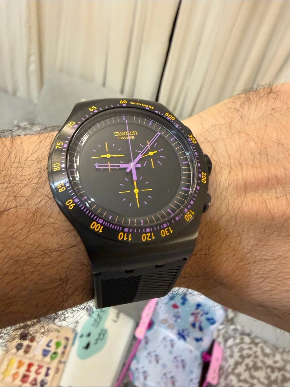 Swatch box up